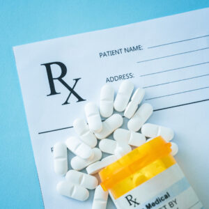 Medicine over a prescription that might be prescribed through a DEA license.