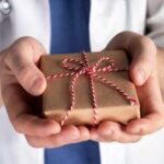 locum provider giving present, giving back by taking holiday healthcare jobs