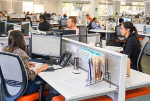 People working at Barton Associates' Tempe, AZ office