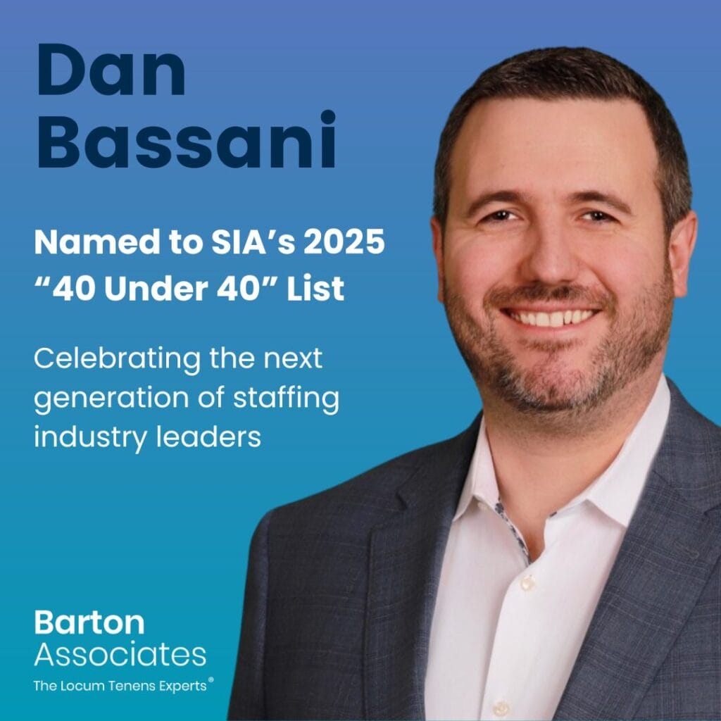Dan Bassani named to SIA's 2025 "40 Under 40" List