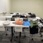 clothing donations from barton healthcare staffing clothing swap employee event