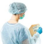 PA looking at their physician assistant salary in an envelope
