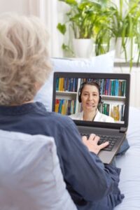 provider conducting telepsychiatry using the psypact